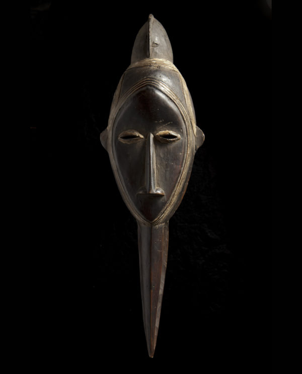 Maschera Bassa della Liberia Mao P0022 - Art Primitivo e contemporaneo - gallery Arts - arte primitiva africa - shop - spoleto umbria