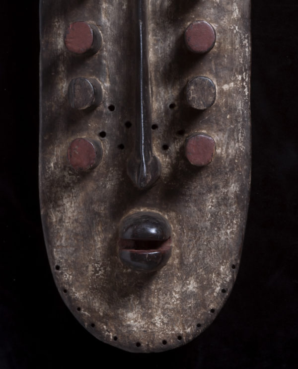 Maschera Costa d'Avorio Grebo P0037 - Art Primitivo e contemporaneo - gallery Arts - arte primitiva africa - shop - spoleto umbria