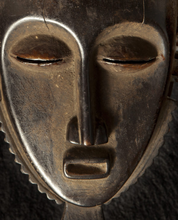 Maschera Costa d'Avorio Jaore Africa P0024 - Art Primitivo e contemporaneo - gallery Arts - arte primitiva africa - shop - spoleto umbria