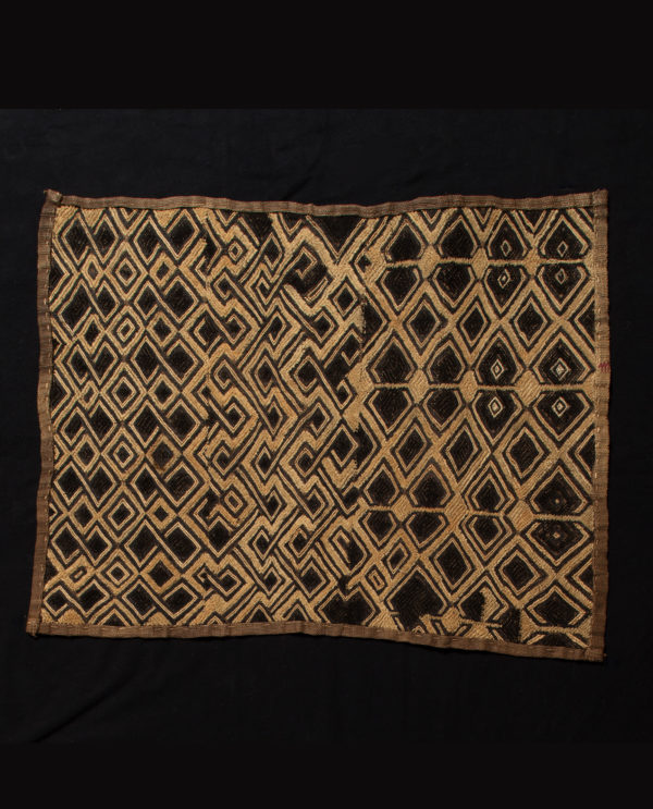 Tessuto Shoowa R.D.C. Kasai P0061 - Art Primitivo e contemporaneo - gallery Arts - arte primitiva africa - tribal art - shop - spoleto umbria