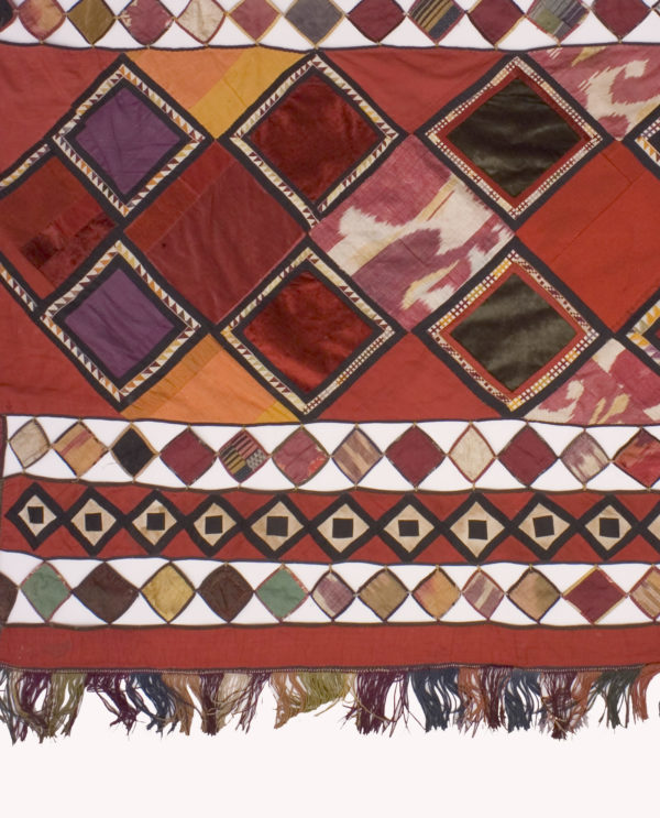 Tessuto ornamentale da parete Yuruk Yastik Uzbekistan P0083 - Art Primitivo e contemporaneo - gallery Arts - arte primitiva africa - tribal art - shop - spoleto umbria