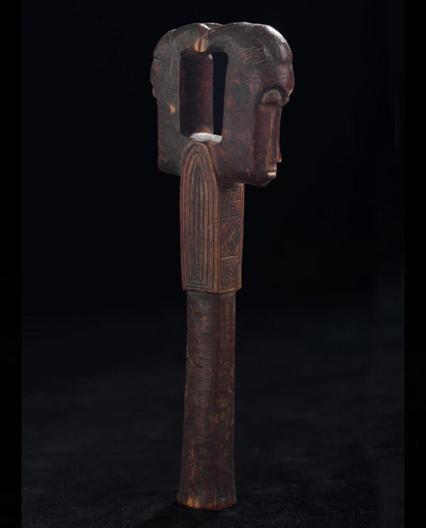Bacchetta Baulé Costa d’Avorio P0210 - Primitivo e contemporaneo - Art Gallery - arte primitiva africa - Asia - tribal art - shop - spoleto umbria - collezionismo