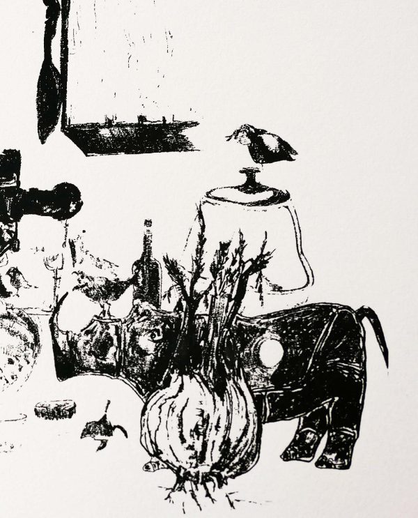 la cucina Michiel Blumenthal arte quadro primitivo e contemporaneo carmen moreno spoleto galleria